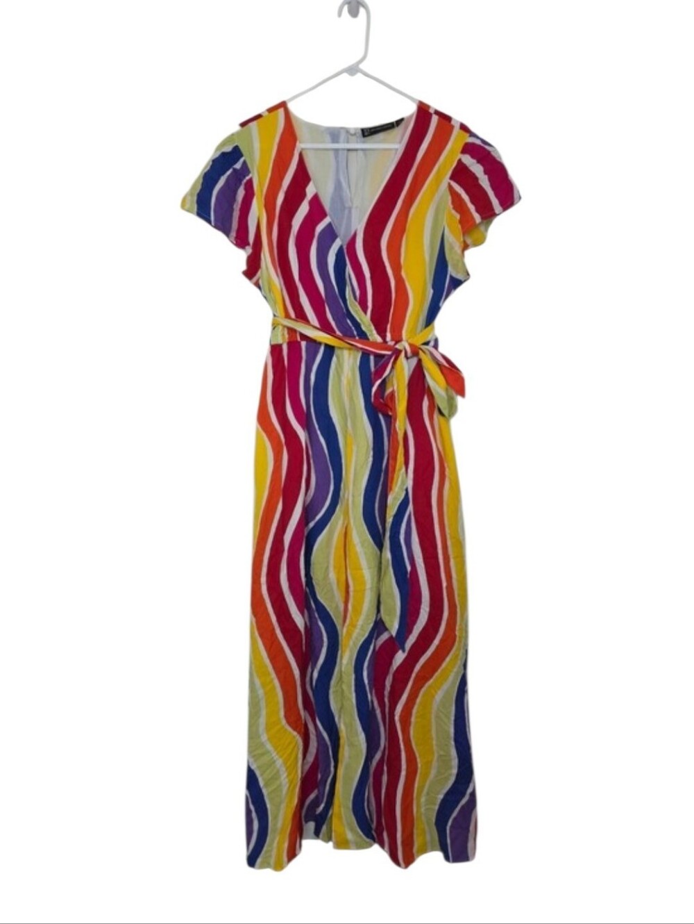 Women's New York & Company Multicolor Maxi Dress Sz XL